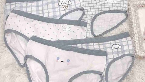 Japanese Cartoon kawaii Sanrio Print Pure Cotton Panties