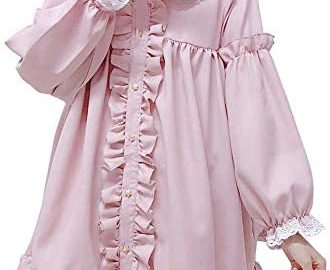 Japanese cute girl lolita lace chiffon dress
