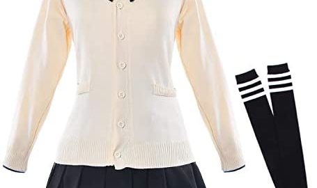 Japanese School Girls Sailor Dress Shirts Uniform