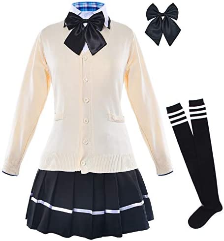 Japanese School Girls Sailor Dress Shirts Uniform