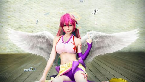 no-game-no-life-jibril-uniform-cosplay-wings-11